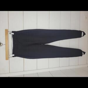 Vintage 90s Ann Taylor size 6 black ribbed stirrup pants